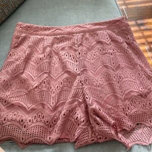 Lace shorts